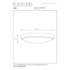Plafon LEX 08109/02/31 Lucide