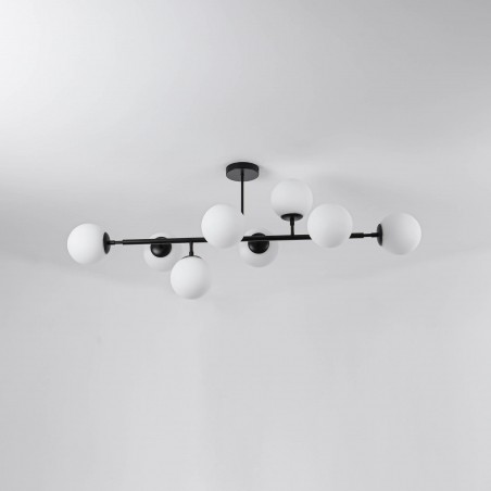 Dorado 8 lampa wisząca czarna LP-002/8P BK