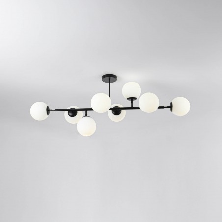 Dorado 8 lampa wisząca czarna LP-002/8P BK