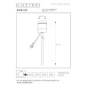 Lampa stojšca zewnętrzna ARNE-LED 14868/05/30 Lucide