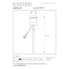 Lampa stojšca zewnętrzna ARNE-LED 14868/05/12 Lucide
