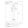 Lampa stojšca zewnętrzna ARNE-LED 14867/10/12 Lucide