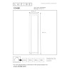 Lampa stojšca zewnętrzna COMBO 27874/45/30 Lucide