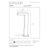 Lampa stojšca zewnętrzna TEXAS 28851/60/30 Lucide