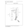 Kinkiet FIX WALL 08208/01/31 Lucide