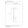 Lampa wiszšca FIX 08408/01/30 Lucide