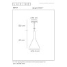 Lampa wiszšca GIPSY 35406/16/31 Lucide