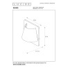 Kinkiet IDAHO 77281/01/70 Lucide