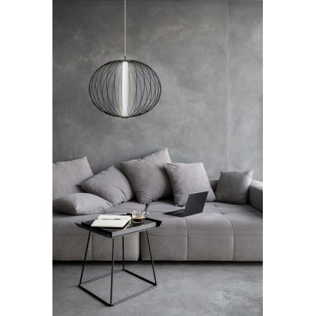 Treviso lampa wisząca mała czarna LP-798/1P S BK