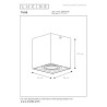 Oczko natynkowe Tube 82953/01/30 Lucide