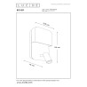 Kinkiet BOXER 79200/08/30 Lucide