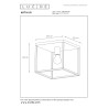 Plafon ARTHUR 08124/01/30 Lucide