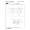 Oczko podtynkowe EMBED 22959/02/30 Lucide