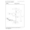 Lampa stołowa TYCHO 45574/02/30 Lucide