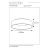 Plafon TALOWE 46100/80/31 Lucide