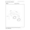 Reflektorek XYRUS 23954/11/30 Lucide