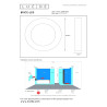 Plafon BRICE-LED 28116/18/30 Lucide