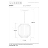 Lampa wiszšca GOSSE 13435/01/31 Lucide