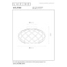 Plafon WOLFRAM 21117/30/30 Lucide