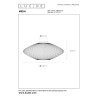 Plafon MESH 21123/45/02 Lucide