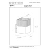 Kinkiet RENATE 21223/01/02 Lucide