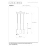 Lampa wiszšca TUBULE 24401/21/30 Lucide