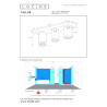 Plafon TAYLOR 09930/15/30 Lucide