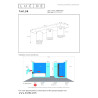 Plafon TAYLOR 09930/15/31 Lucide