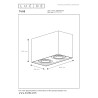 Oczko natynkowe TUBE 22953/02/30 Lucide