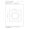 ciemniacz RECESSED WALL DIMMER 50000/00/31 Lucide