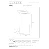 Lampa cienna zewnętrzna ZARO 69800/02/30 Lucide