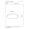 Plafon NURIA 79182/24/30 Lucide