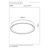 Plafon NURIA 79182/36/31 Lucide