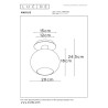 Plafon MARIUS 74114/01/02 Lucide