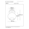 Plafon MARIUS 74114/01/30 Lucide