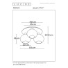 Plafon MARIUS 74114/03/02 Lucide