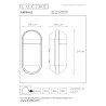 Lampa cienna zewnętrzna CAPSULE 29897/01/31 Lucide