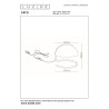 Lampa stołowa CATO 46516/01/35 Lucide
