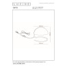 Lampa stołowa CATO 46516/01/53 Lucide