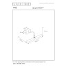Kinkiet VINZ 45299/02/02 Lucide