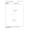 Lampa podłogowa SENSAS 30797/02/31 Lucide