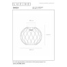 Plafon DANZA 21128/25/30 Lucide