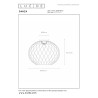 Plafon DANZA 21128/40/02 Lucide