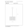 Lampa wiszšca TAGALOG 21429/01/30 Lucide