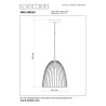 Lampa wiszšca MACARONS 74417/01/66 Lucide