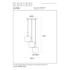 Lampa wiszšca ELOISE 45405/13/30 Lucide