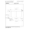 Lampa wiszšca GUNHILD 30460/03/60 Lucide