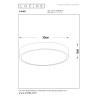 Plafon UNAR 79185/30/31 Lucide
