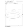 Plafon UNAR 79185/40/31 Lucide