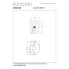 Kinkiet SPENCER 34245/01/30 Lucide